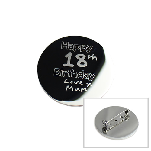 Unique Photo / Logo / Text Engraved Badge Unique Photo / Logo / Text Engraved Badge